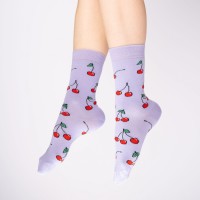 Coucou Suzette Unisex Socken Kirschen 35-44
