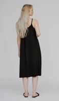 Basic Apparel Damen Kleid Jo Strap Dress black