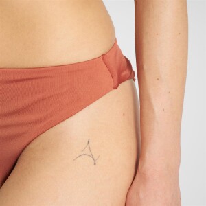 Dedicated Damen Bikini Slip Sanda Copper Brown
