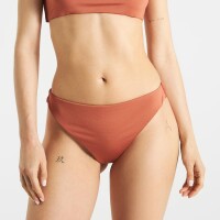 Dedicated Damen Bikini Slip Sanda Copper Brown