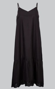 Basic Apparel Damen Kleid Hyacinth Strap black