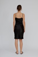 Basic Apparel Damen Kleid Flora Strap Dress Black