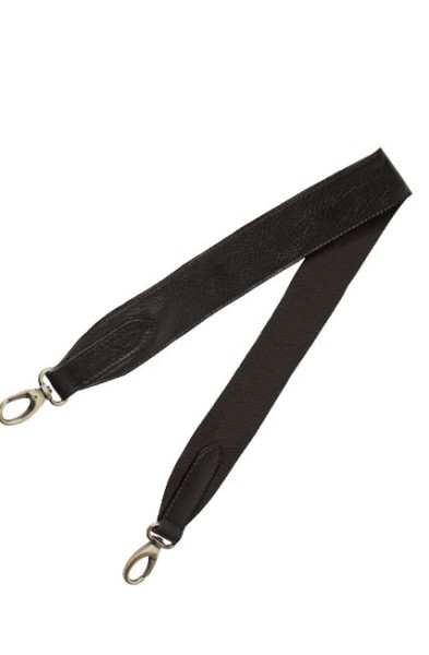 O My Bag Gurtband REVERSIBLE Shoulderstrap Black Stromboli Leather
