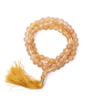 Phoenix Import Mala Kette Goldquarz 108 Perlen