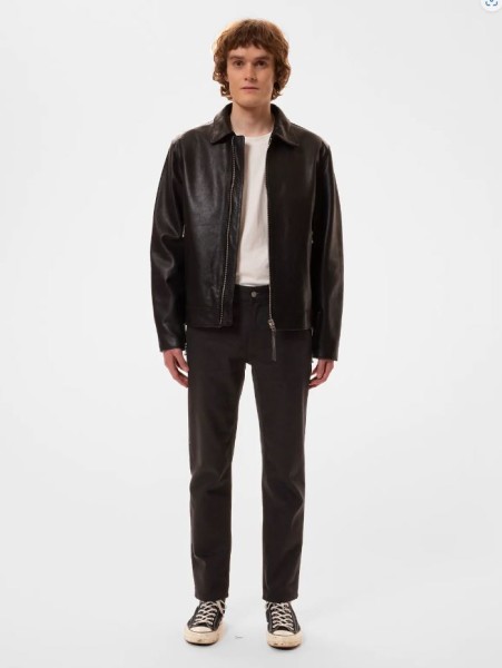 Nudie Jeans Herren Hose Gritty Jackson Dry Everblack