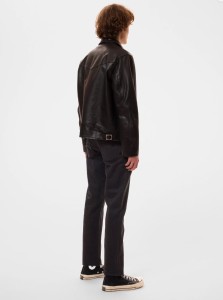 Nudie Jeans Herren Hose Gritty Jackson Dry Everblack