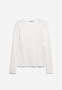 Armedangels Damen Lonngsleeve Enriccaa soft off white