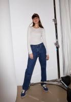 Armedangels Damen Lonngsleeve Enriccaa soft off white