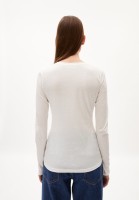 Armedangels Damen Lonngsleeve Enriccaa soft off white