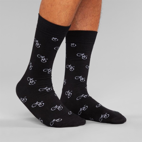 Dedicated Unisex Socken Sigtuna Bike Pattern black