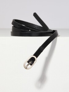Lanius Damen Dünner Gürtel black