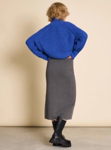 Jan ´N June Damen Pullover Jumper Ola Dark Azure Blue