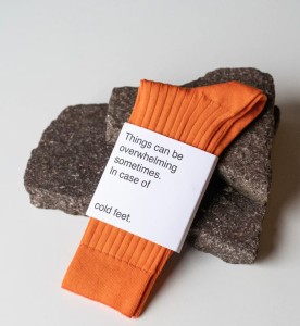 Jan ´N June Unisex Socken Bright Orange