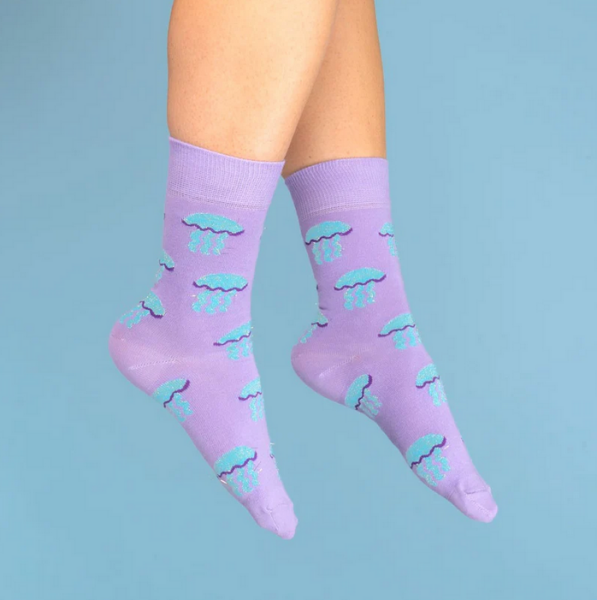 Coucou Suzette Unisex Socken Qualle 35-40