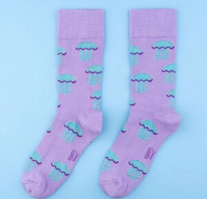 Coucou Suzette Unisex Socken Qualle 35-40