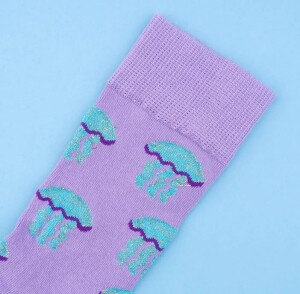 Coucou Suzette Unisex Socken Qualle 35-40