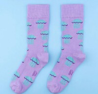 Coucou Suzette Unisex Socken Qualle 35-40