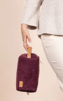 O My Bag Waschtasche Ted Travel Case Large Burgundy/Cognac Apple
