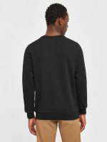 KnowledgeCotton Herren Sweater Erik 30518 Black Jet