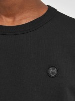 KnowledgeCotton Herren Sweater Erik 30518 Black Jet