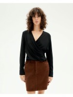 Thinking Mu Damen Rock Marsha Cord Chocolate