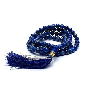 Phoenix Import Mala Kette Mala 2313 Lapis Lazuli 108 Perlen