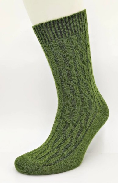 VNS Organic Damen Socken Wolle/Baumwolle 1313 khaki