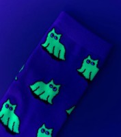 Coucou Suzette Unisex Socken Geisterkatze
