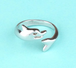 Coucou Suzette Ring Delfin silber