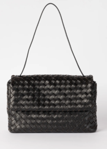 O My Bag Handtasche Kenzie Woven classic leather black
