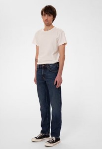 Nudie Jeans Herren Hose Gritty Jackson Blue Soil 36/32