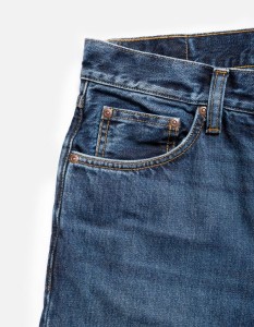 Nudie Jeans Herren Hose Gritty Jackson Blue Soil 36/32