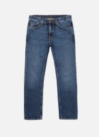 Nudie Jeans Herren Hose Gritty Jackson Blue Soil 36/32