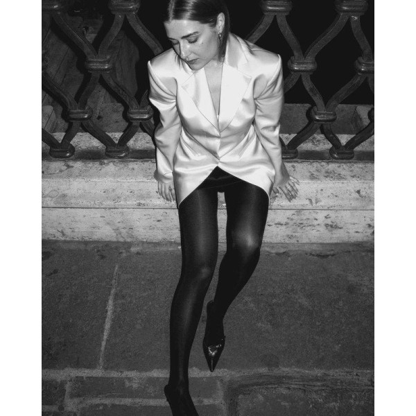 Swedish Stockings Strumpfhose Sanna glossy 60den black