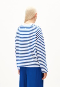Armedangels Damen Pullover Frankaa Maarlen Stripe dynamo...