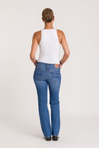 Kings of Indigo Damen Jeans EMIKO Sander Mid Used