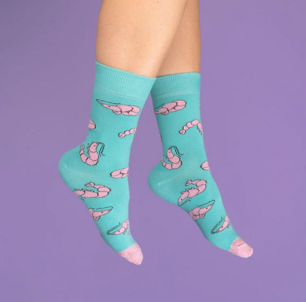 Coucou Suzette Unisex Socken Shrimps