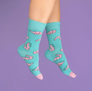 Coucou Suzette Unisex Socken Shrimps