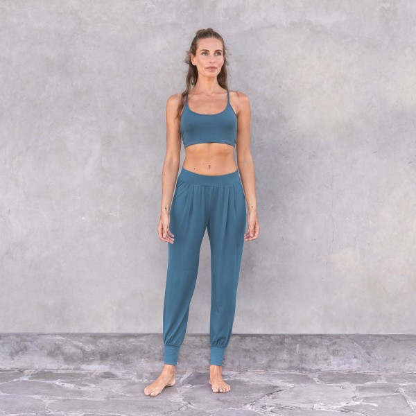 Jaya Damen Yogahose Naya petrol