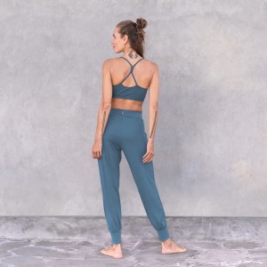 Jaya Damen Yogahose Naya petrol