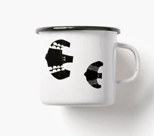 Typealive Tasse aus Emaille Off to see the World