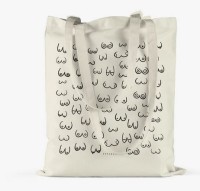 Typealive Stoffbeutel  Busenfreunde natur