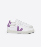 Veja Damen Schuhe CAMPO CHROMEFREE LEATHER WHITE MULBERRY
