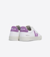 Veja Damen Schuhe CAMPO CHROMEFREE LEATHER WHITE MULBERRY