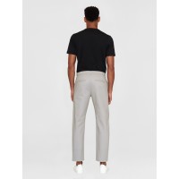 Knowledgecotton Herren Hose Chino Chuck1070053 Alloy