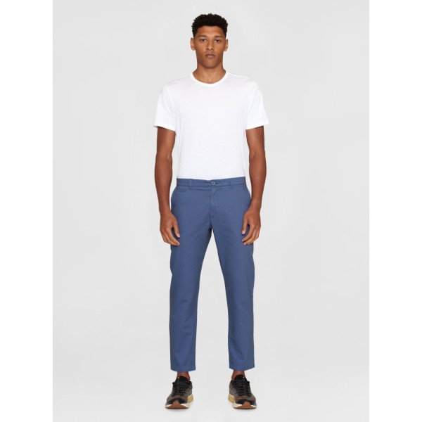 Knowledgecotton Herren Hose Chino Chuck 1070053 vintage indigo