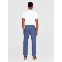 Knowledgecotton Herren Hose Chino Chuck 1070053 vintage indigo