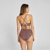 Dedicated Damen Bikini Pant Slite Leopard Light Brown