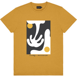 Bask in the Sun Unisex T-Shirt Gold Palm