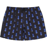 Bask in the sun Herren Swim Shorts Bird Family